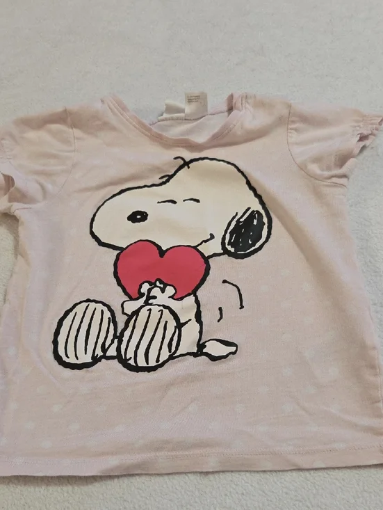 H&M SNOOOY TSHIRT - Picture 1 of 3